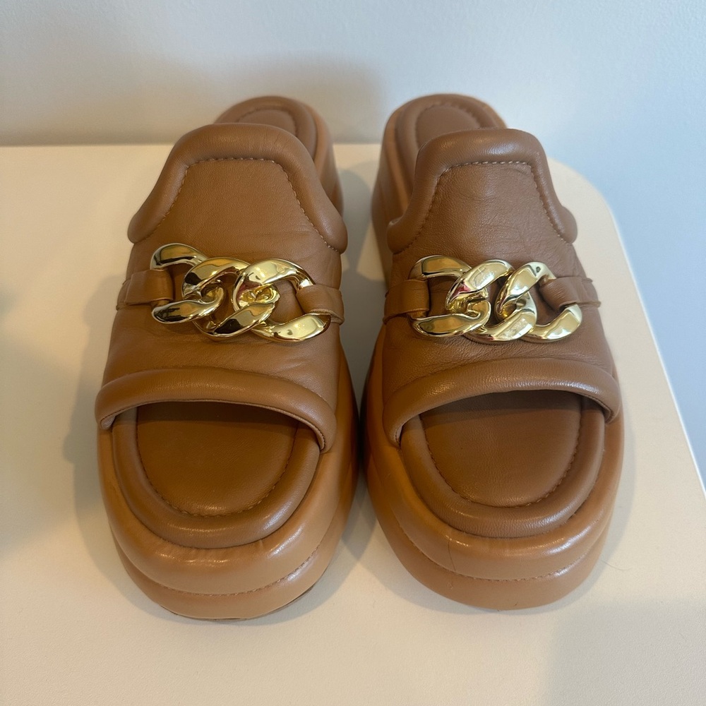 Anthropologie Platform Sandals